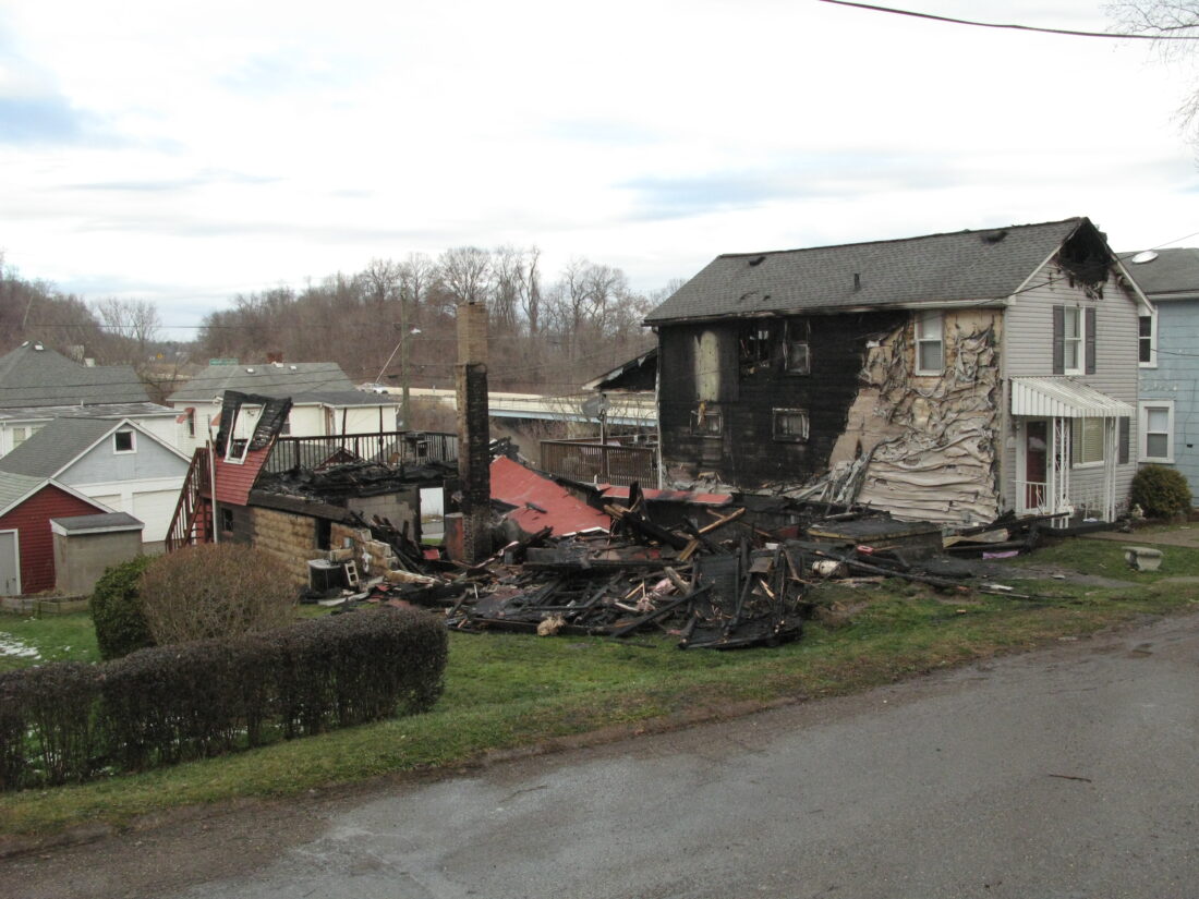 Mingo Junction Fire Claims One Life, Two Homes News, Sports, Jobs